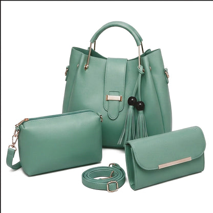 Alexa 3 Pcs Aqua Green