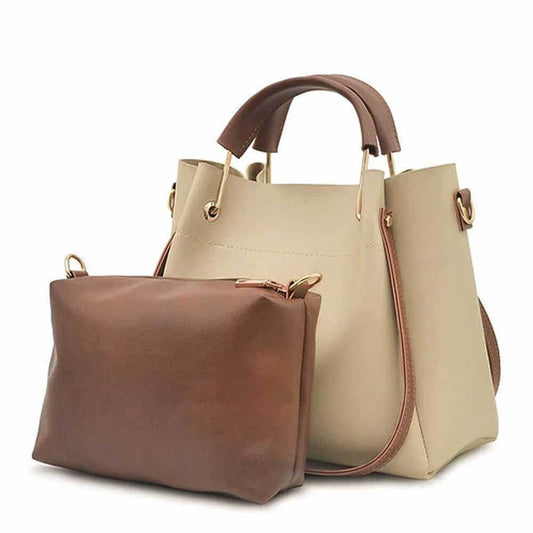 Georgia Beige women's handbag in beige by Bag X