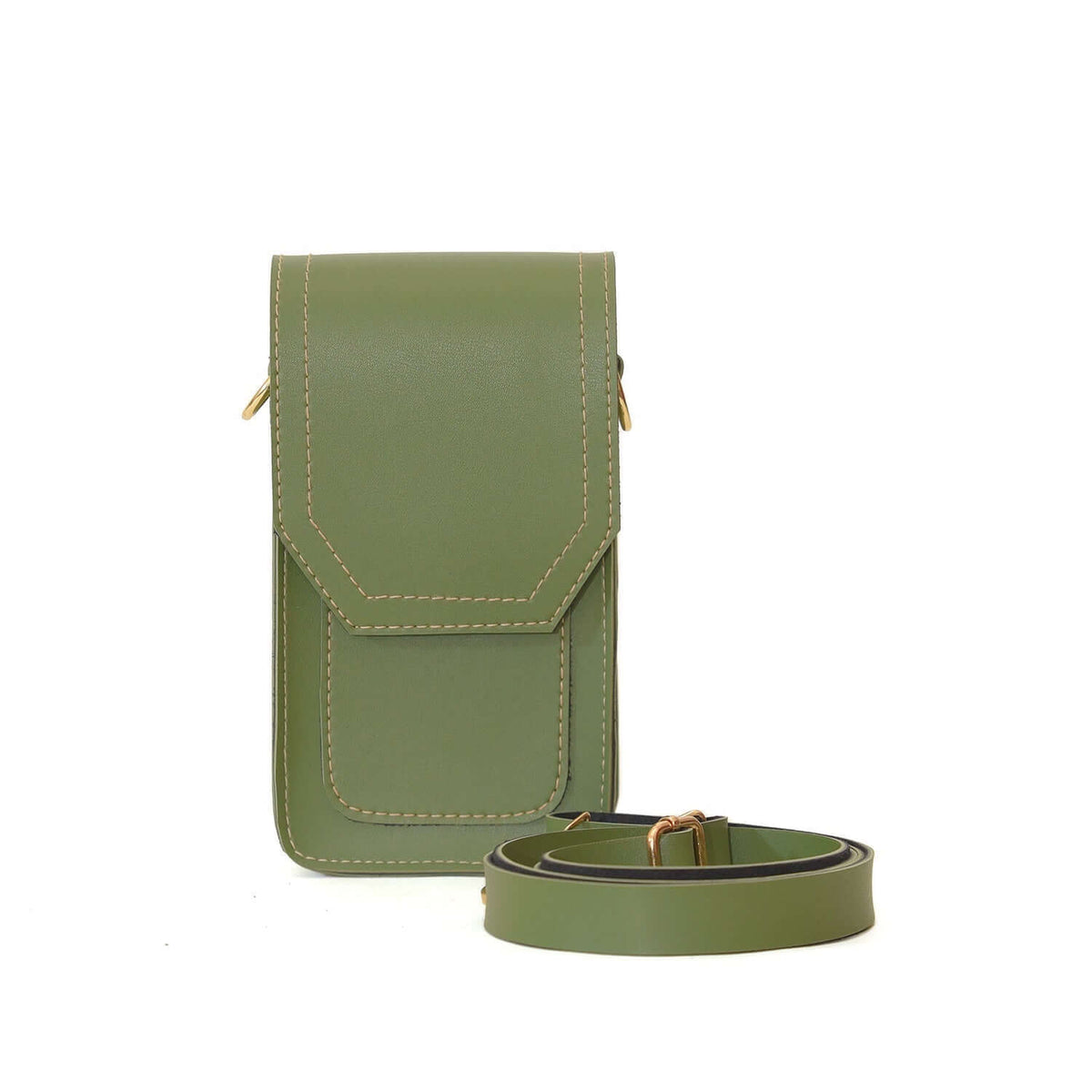Mobo Pouch Green women's crossbody bag in green by Bag X