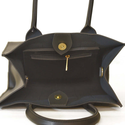 Alberta 3 Pcs Black women's tote bag in black by Bag X