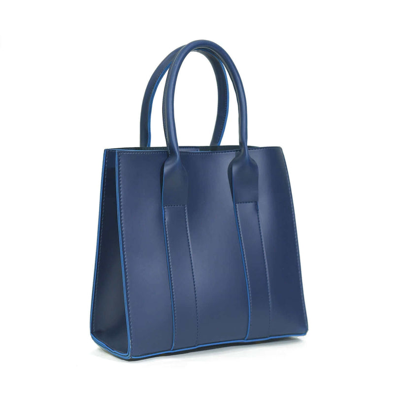 Alberta Blue women's tote bag in blue by Bag X