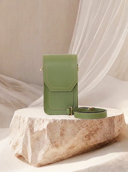 Mobo Pouch Green women's crossbody bag in green by Bag X